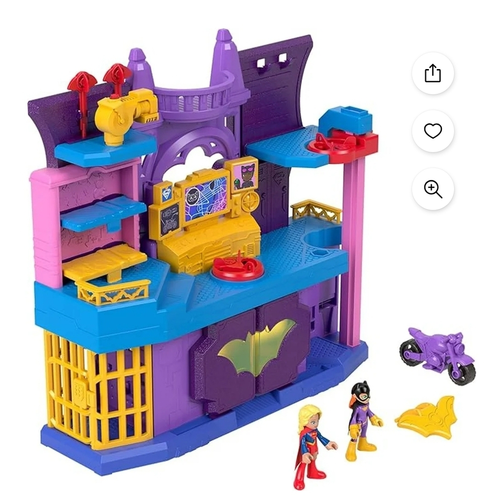 Batgirl Adventure Playset - Purple/Blue